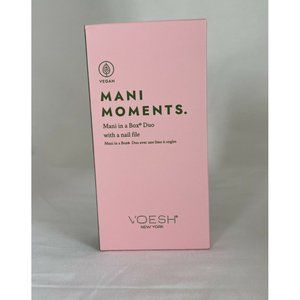 Voesh New York Mani Moments Mani In A Box Duo Green Tea Detox Vitamin Recharge V